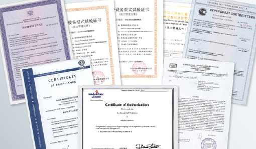 BAUM lined piping excellence – Zertifikate und Zulassungen